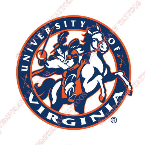 Virginia Cavaliers Customize Temporary Tattoos Stickers NO.6832